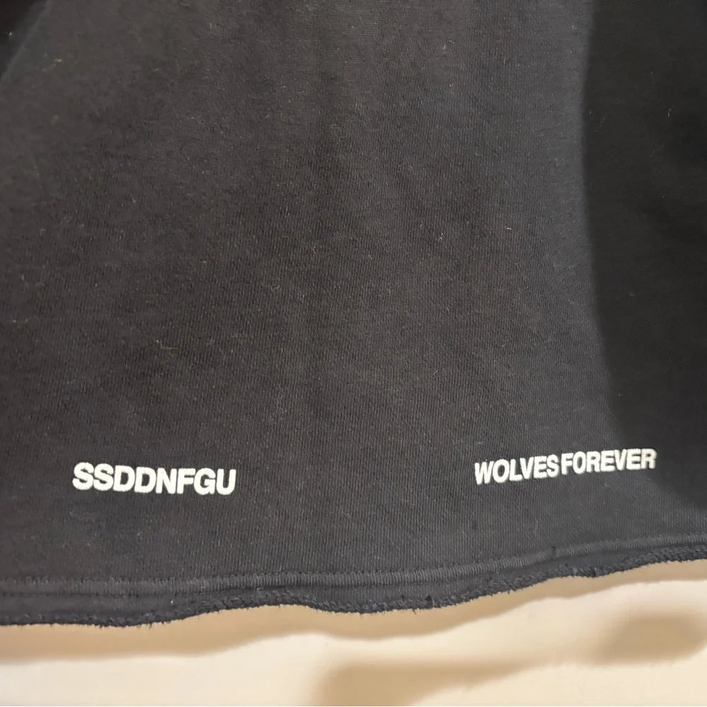 Darc Sport Black and Purple Wolves Hoodie - Picture 3 of 5